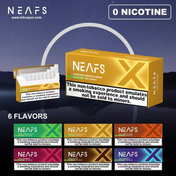 [Local] NEAFS-X Heated Sticks 0% Nicotine